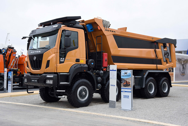 Iveco presentó vehículos para labores en construcción en Bauma 2019