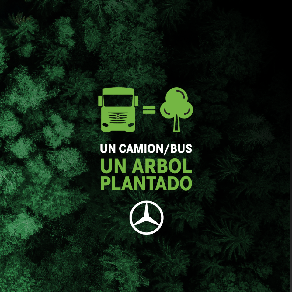 Mercedes-Benz Camiones y Buses presentó su campaña “Somos parte del cambio” en la Bioferia