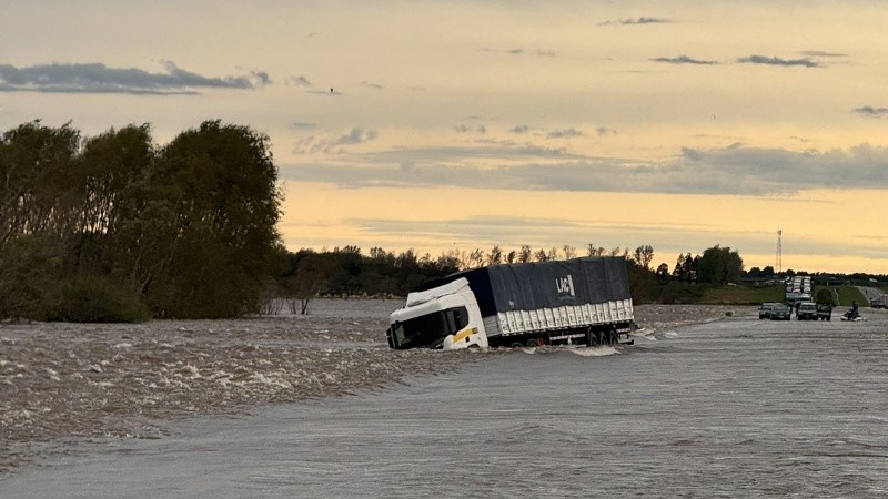Corte en la autopista